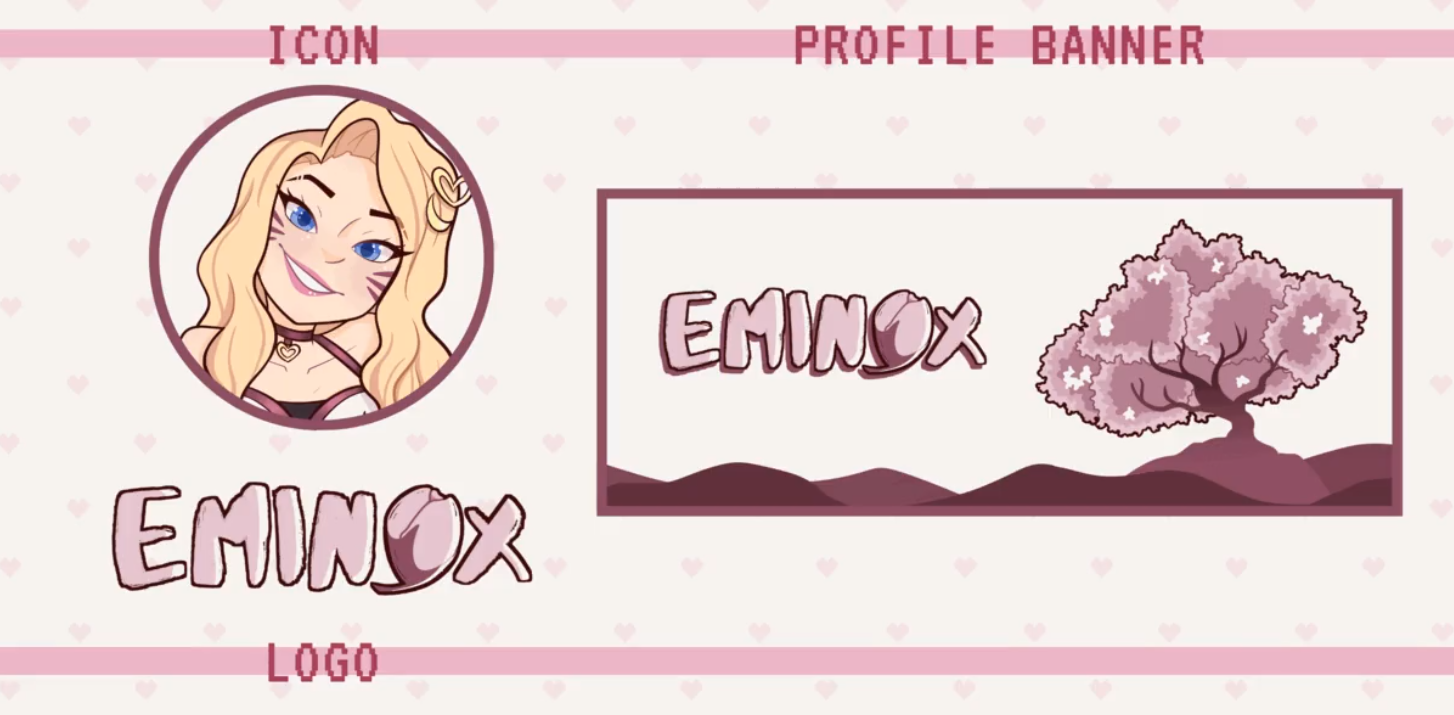 Icon, Logo, Banner for Twitch Branding