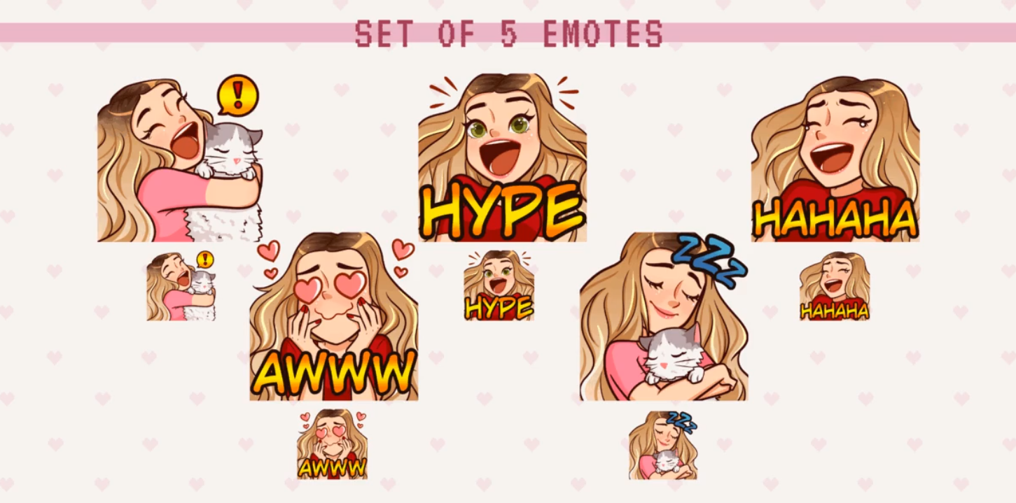 Emotes for Twitch Branding