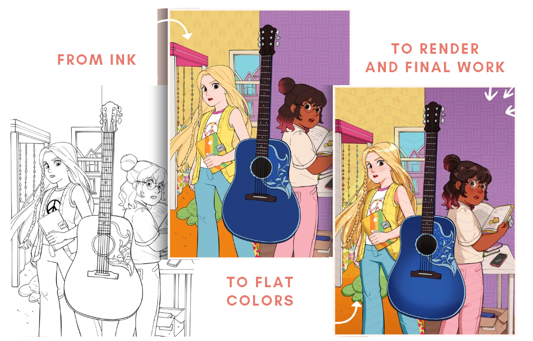 Sunbiscuit's Process on the Graphic Novel
